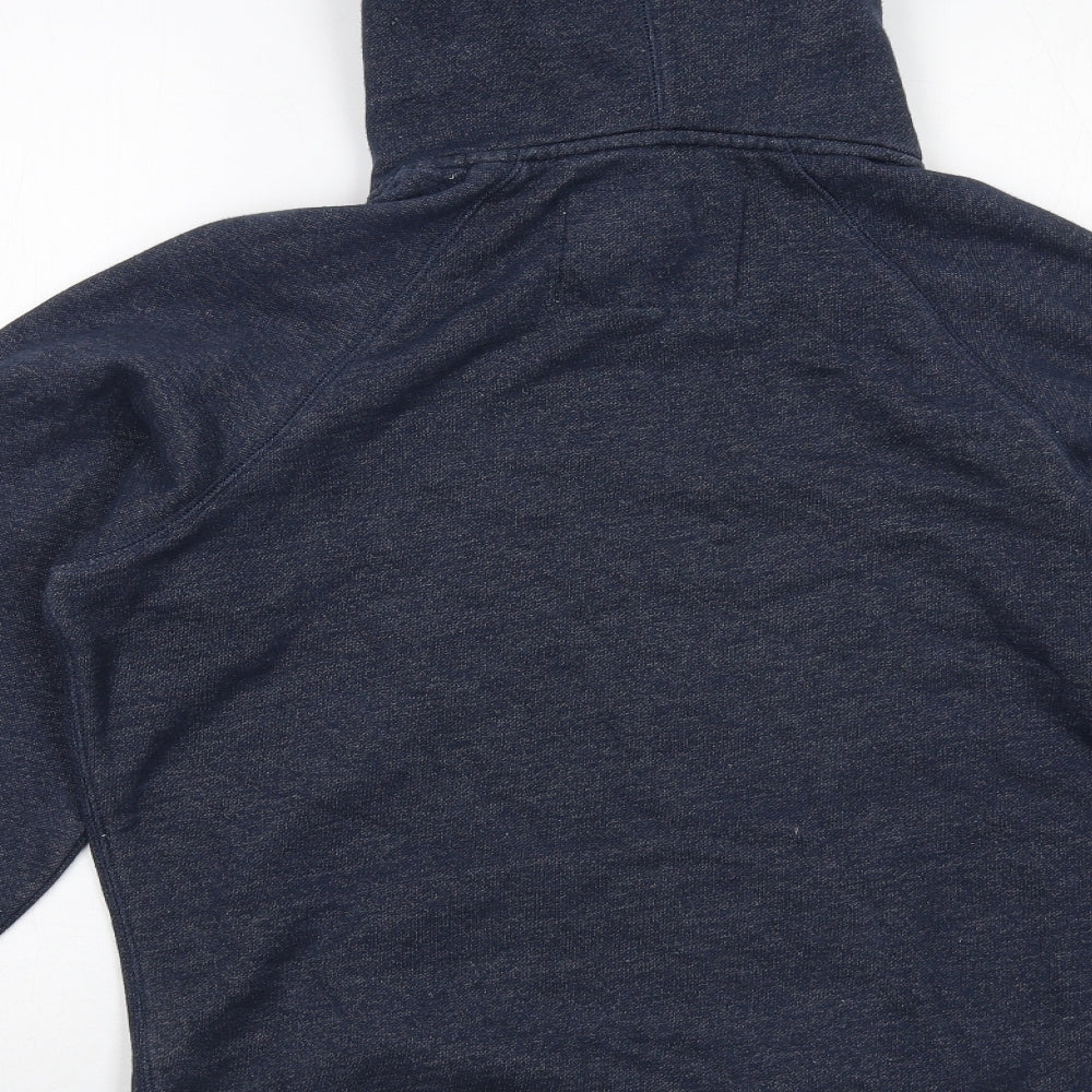 Jack Wills Womens Blue Cotton Pullover Hoodie Size S Pullover