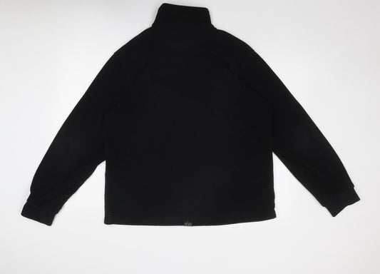 Brave Soul Womens Black Jacket Size M Zip