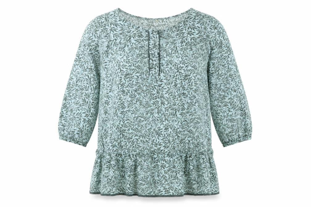 NEXT Womens Green Floral Acrylic Basic Tank Size 12 Round Neck
