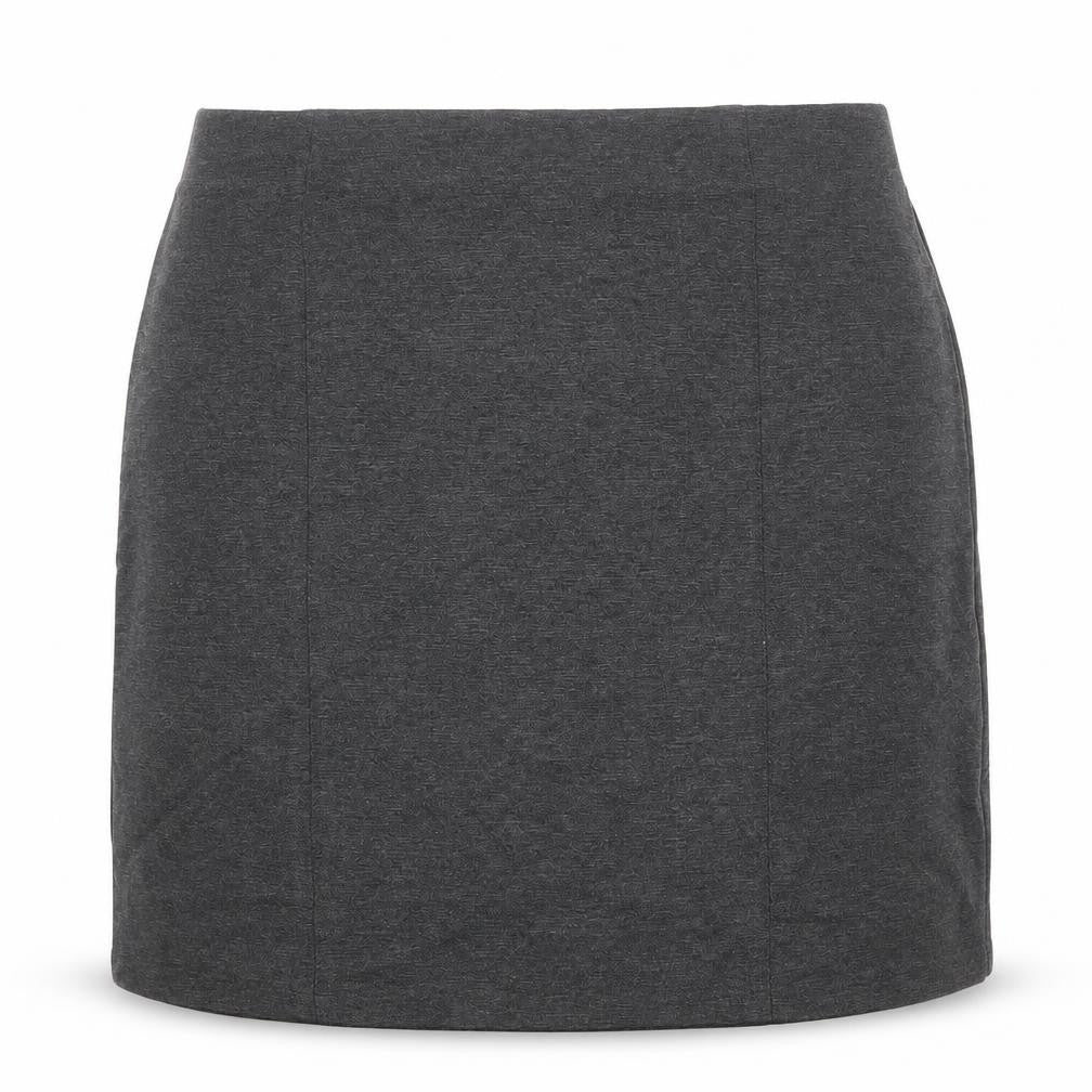 Marks and Spencer Womens Grey Polyester A-Line Skirt Size 32 in