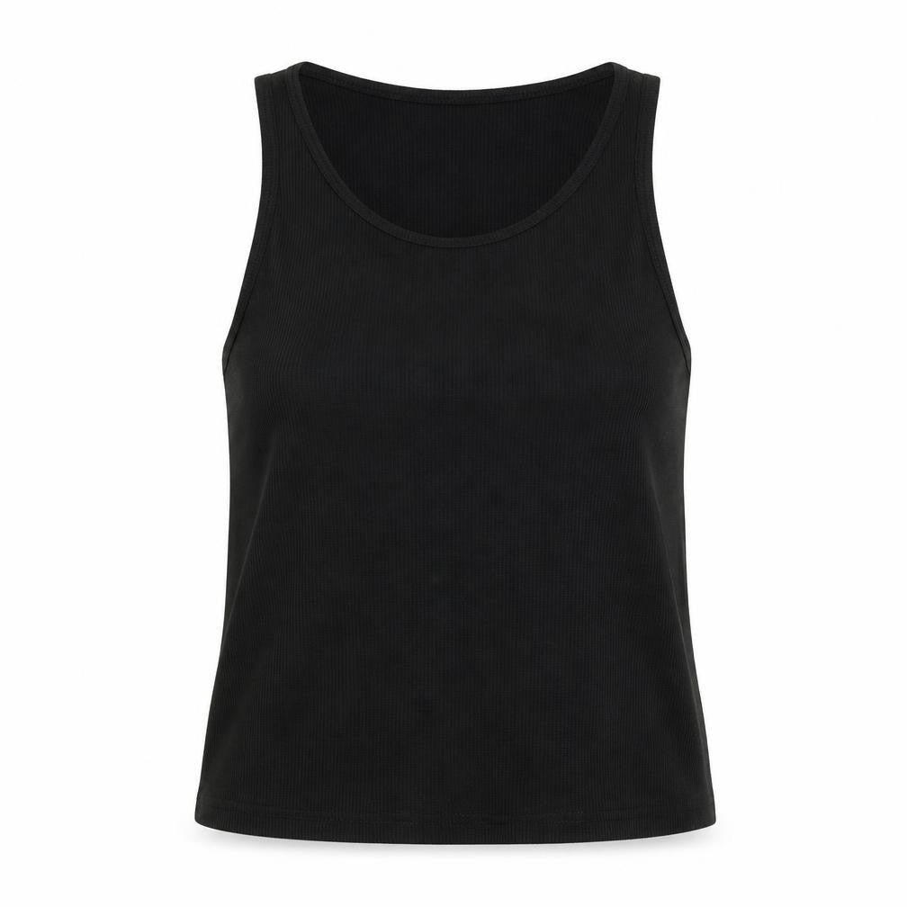 Womens UK Size S American Eagle Black Viscose Tank
