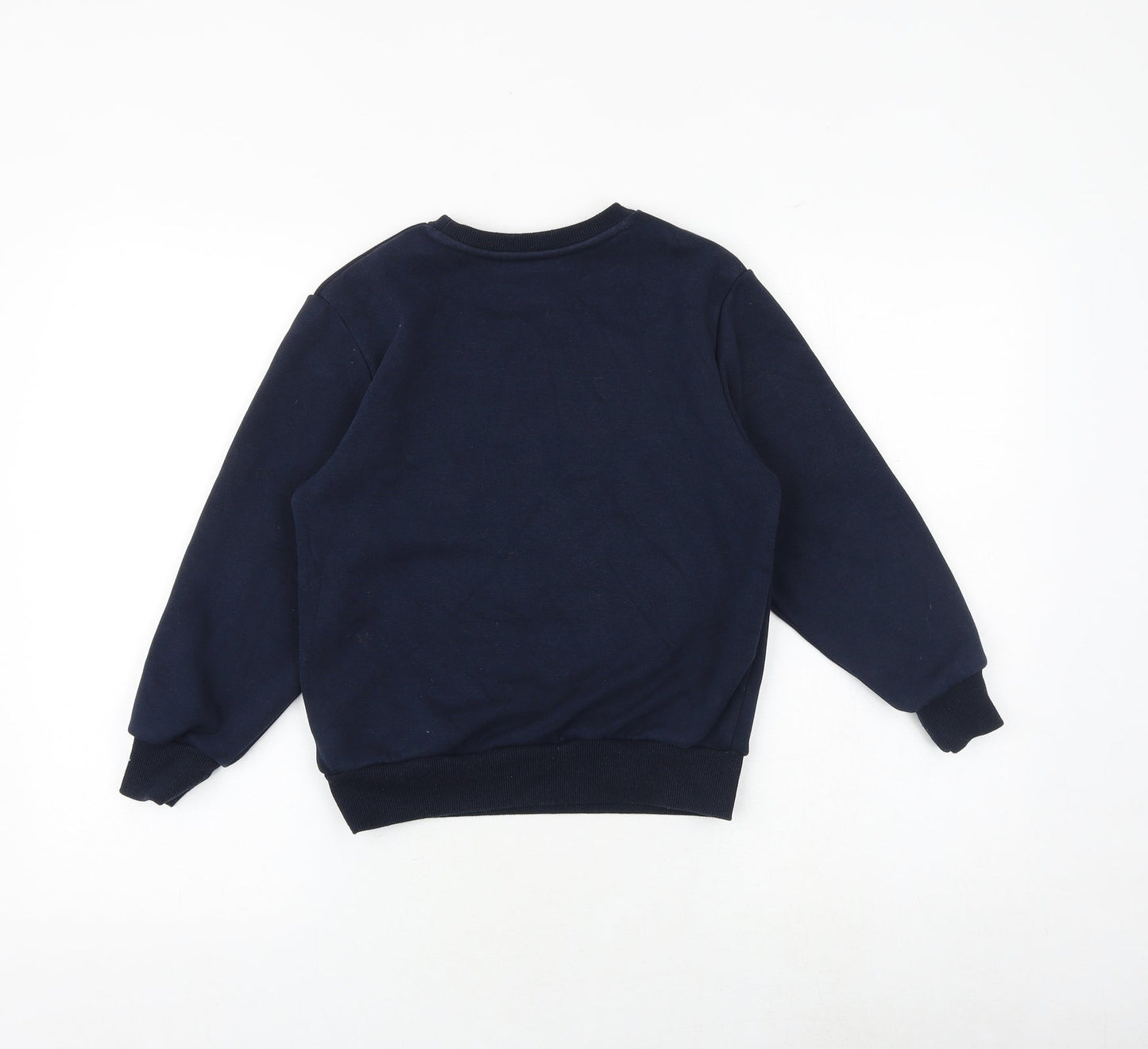 NEXT Boys Blue Cotton Pullover Sweatshirt Size 8 Years Pullover