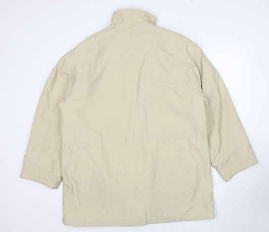 Four Seasons London Womens Beige Jacket Size L Zip
