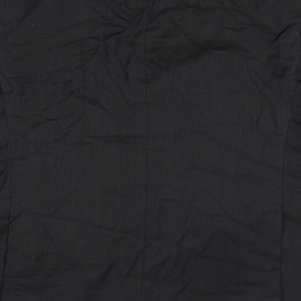 Marks and Spencer Mens Black Wool Jacket Suit Jacket Size 42 Regular