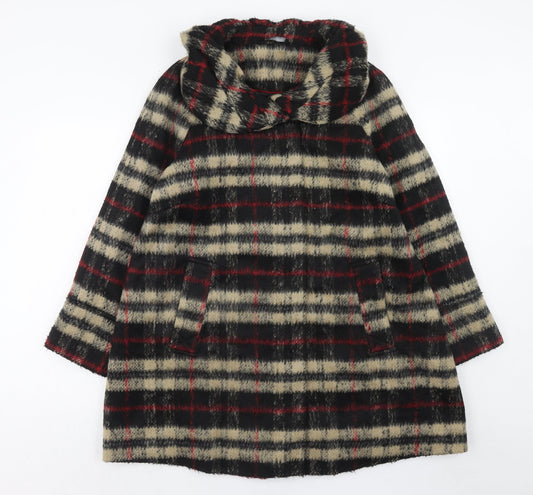 Bonmarché Womens Multicoloured Geometric Jacket Size 16 Button