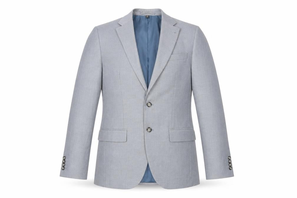 Marks and Spencer Mens Blue Polyester Jacket Suit Jacket Size 36 Regular