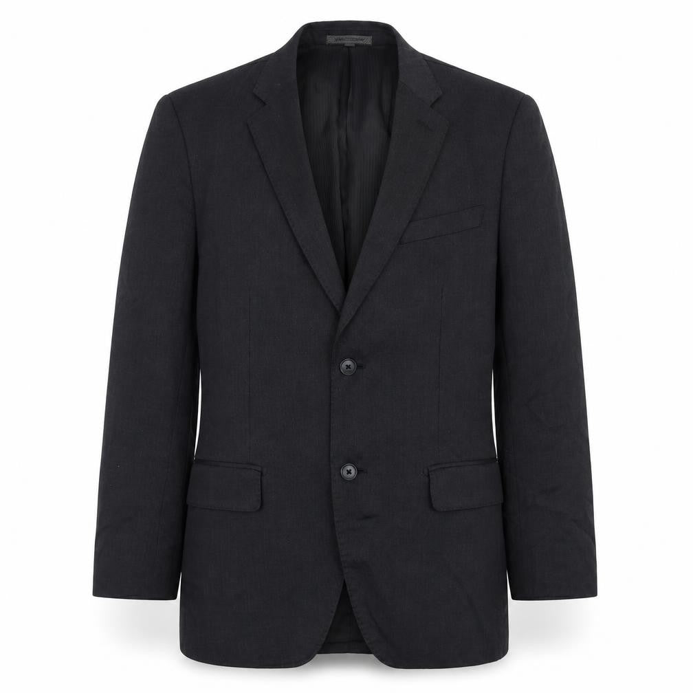 Wool Collection Mens Grey Wool Jacket Suit Jacket Size S Regular