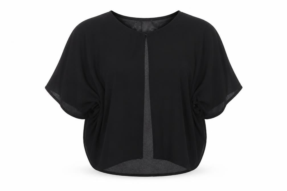 Womens UK Size S Klass Black Polyester Blouse