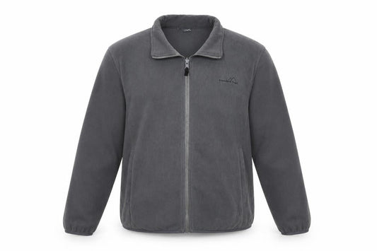 Freedom Trail Mens Grey Jacket Size L Zip