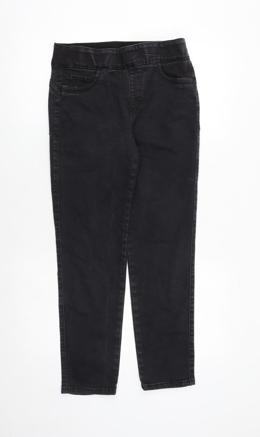 JD Williams Womens Black Cotton Skinny Jeans Size 12 Regular