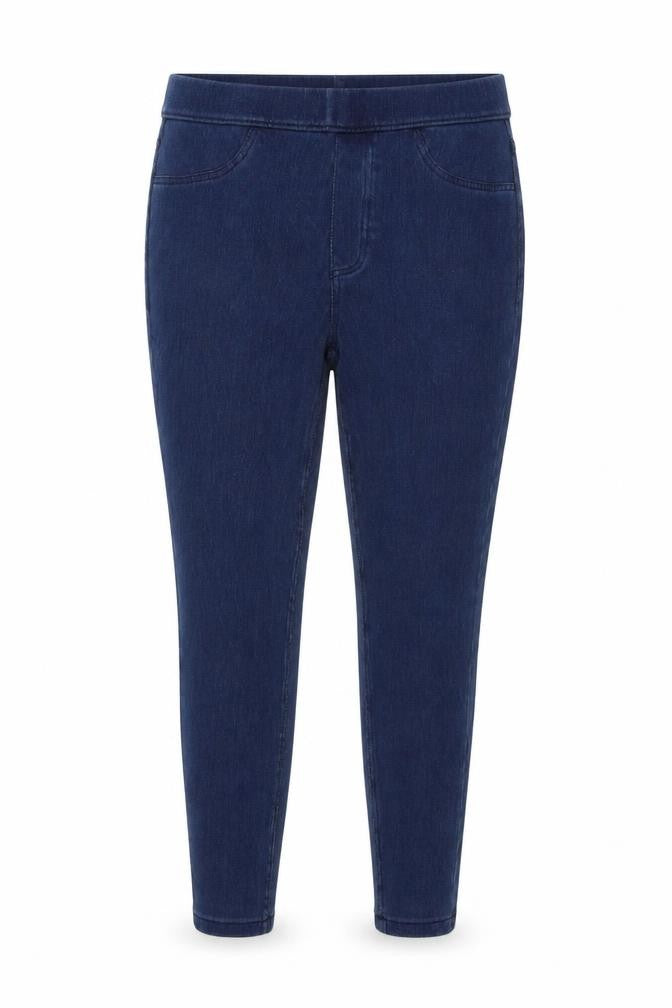 Marks and Spencer Womens Blue Cotton Skinny Jeans Size 12 L25 in Regular