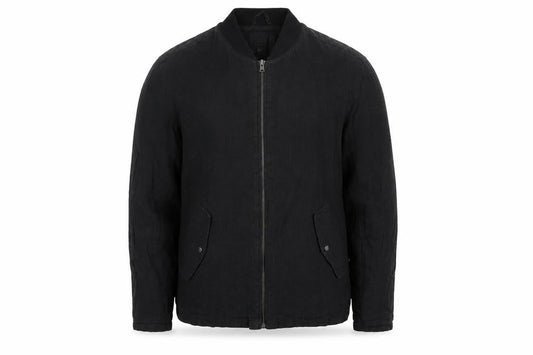 H&M Mens Black Jacket Size S Zip