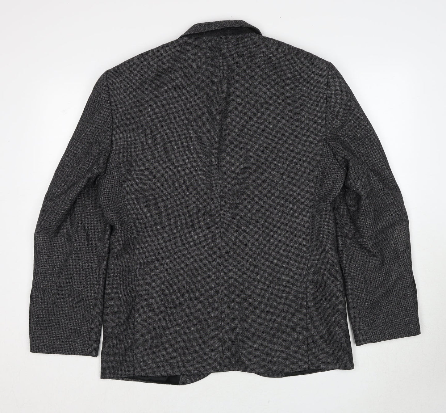 NEXT Mens Grey Wool Jacket Blazer Size 40 Regular