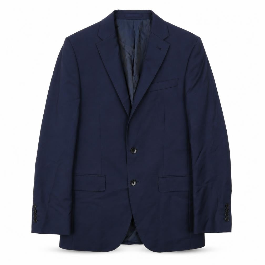 Marks and Spencer Mens Blue Wool Jacket Suit Jacket Size 38 Regular