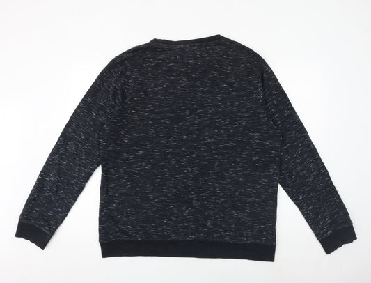 Burton Mens Black Cotton Pullover Sweatshirt Size L