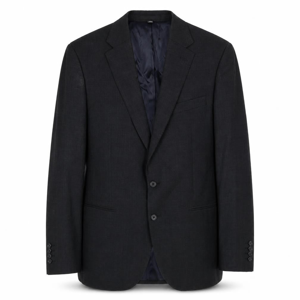 Marks and Spencer Mens Black Polyester Jacket Suit Jacket Size 42 Regular
