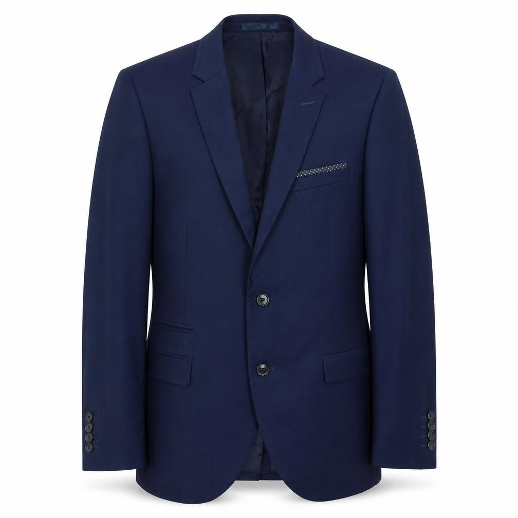 NEXT Mens Blue Polyester Jacket Suit Jacket Size 34 Regular