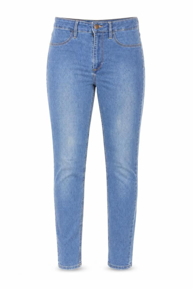 H&M Womens Blue Cotton Skinny Jeans Size 28 in Regular Zip