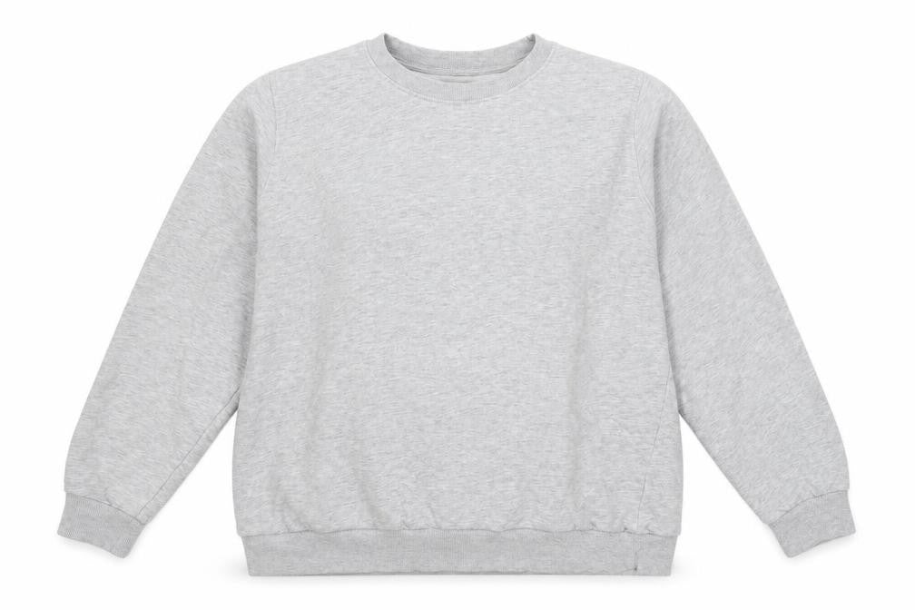 Marks and Spencer Womens Grey Cotton Pullover Sweatshirt Size 20 Pullover