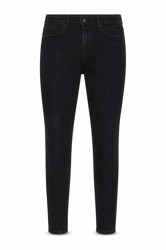 Gap Womens Black Cotton Skinny Jeans Size 30 in L29 in Regular Button