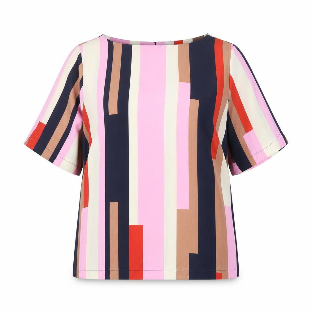 Womens UK Size L VERO MODA Multicoloured Polyester Blouse