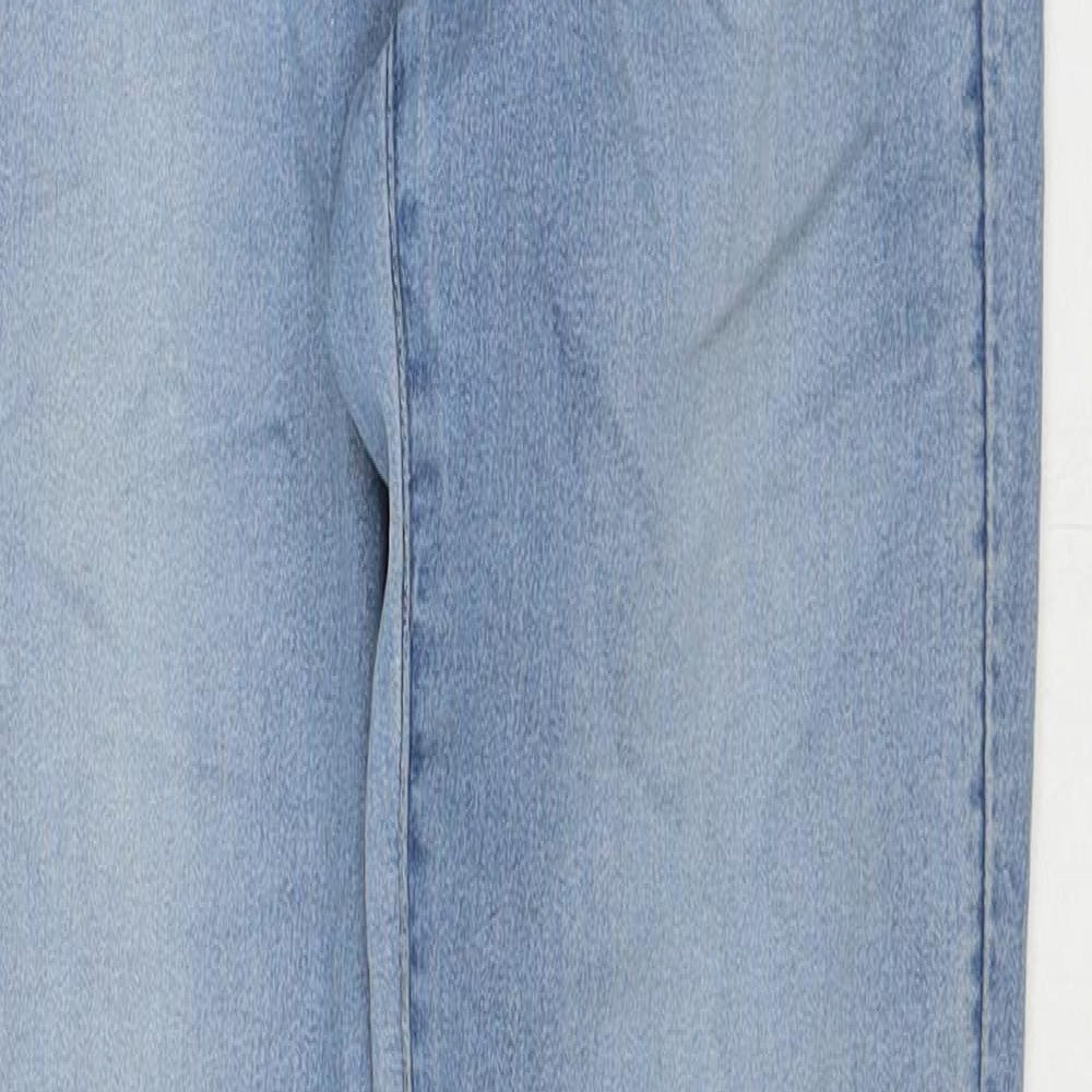 H&M Womens Blue Cotton Skinny Jeans Size 29 in L32 in Regular Zip