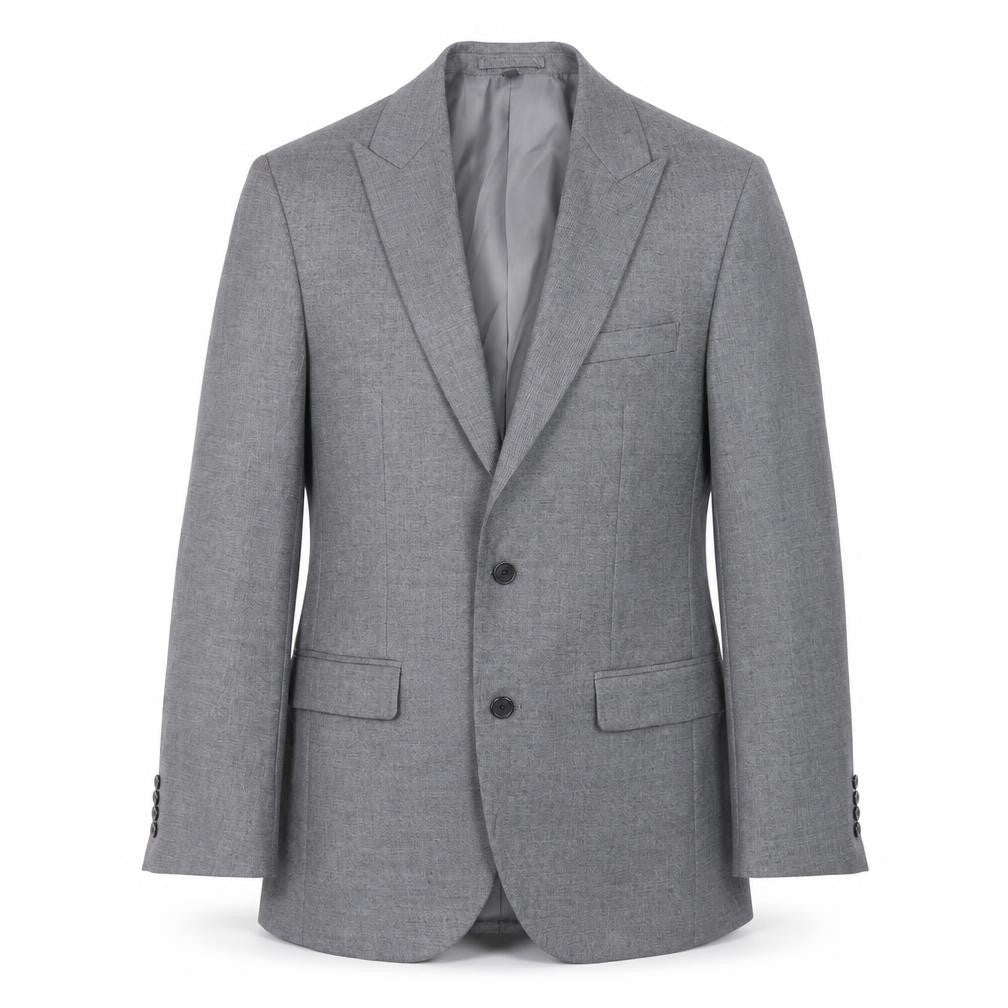 Marks and Spencer Mens Grey Polyester Jacket Suit Jacket Size 38 Regular