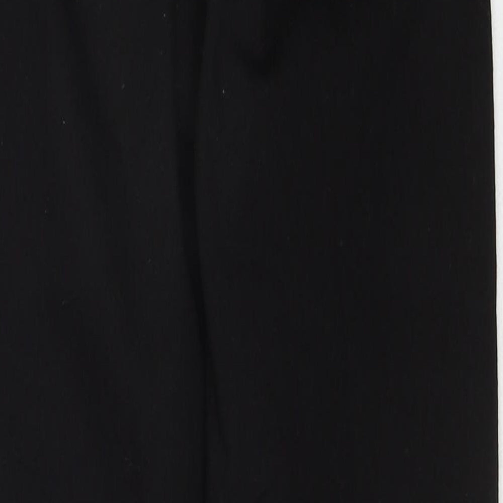 Boohoo Womens Black Cotton Skinny Jeans Size 10 Regular Zip