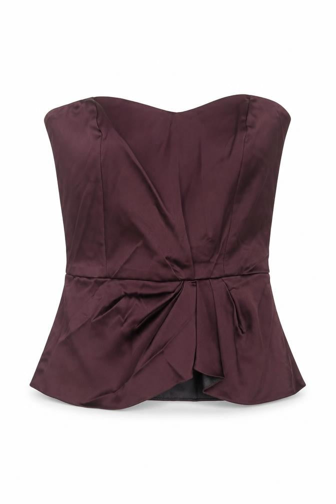 Womens UK Size 8 French Connection Purple Viscose Tank