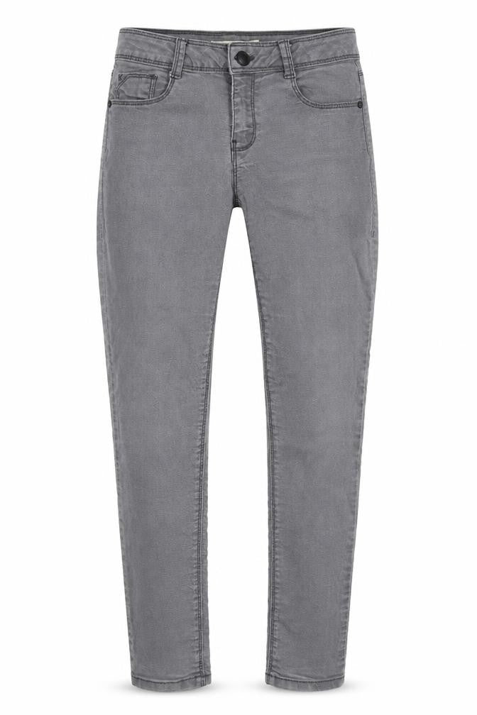 Dorothy Perkins Womens Grey Cotton Skinny Jeans Size 8 Regular Zip