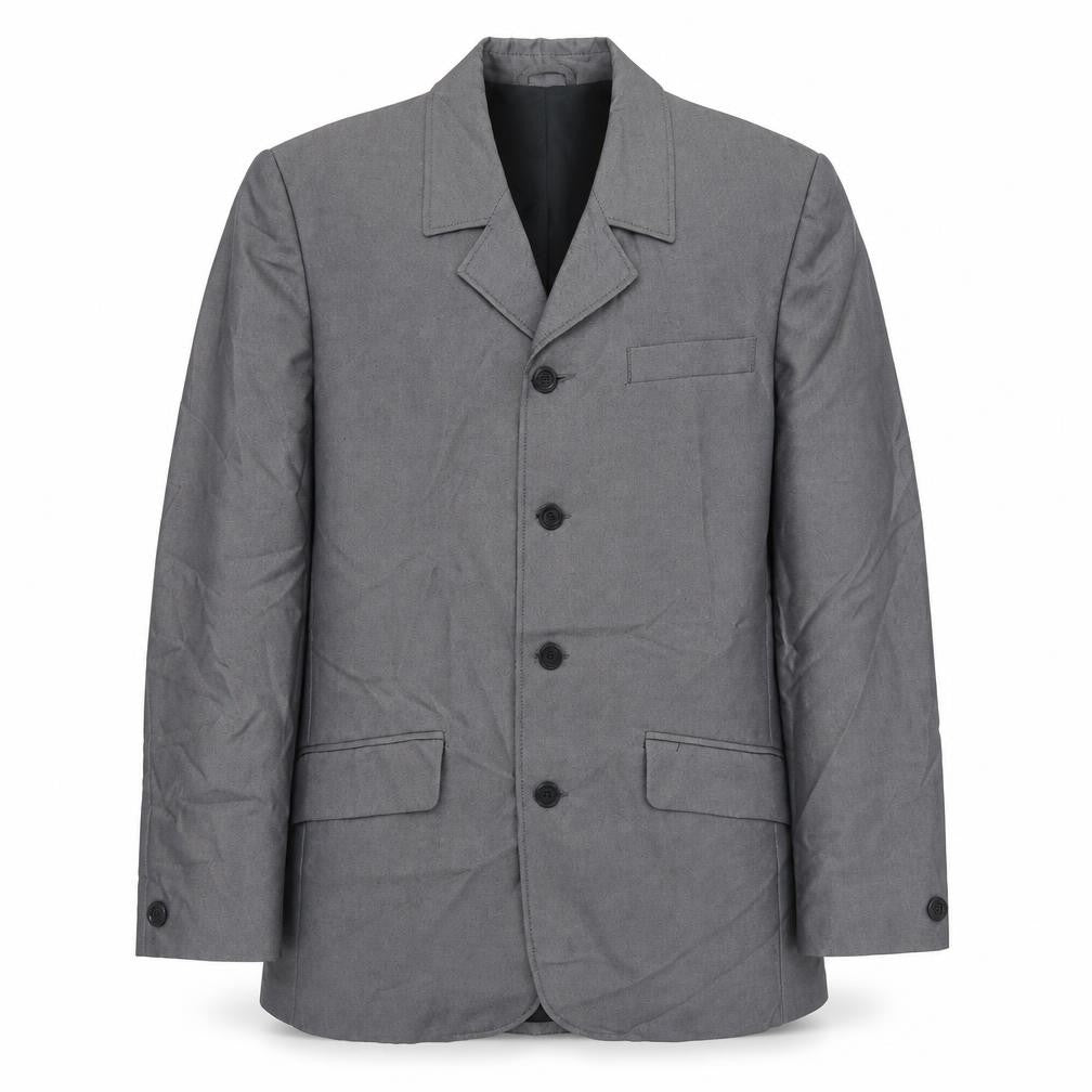 Stonebridge Mens Grey Polyester Jacket Blazer Size 38 Regular