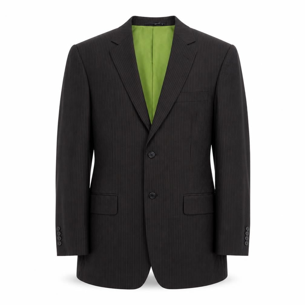 Mens 40 Chest Regular Fellini Brown Two-Button
