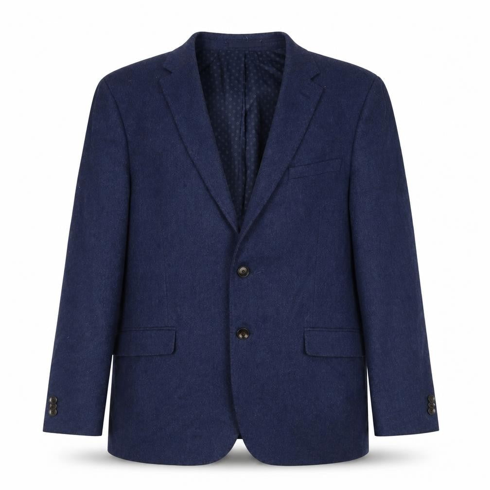 Marks and Spencer Mens Blue Wool Jacket Suit Jacket Size 42 Regular