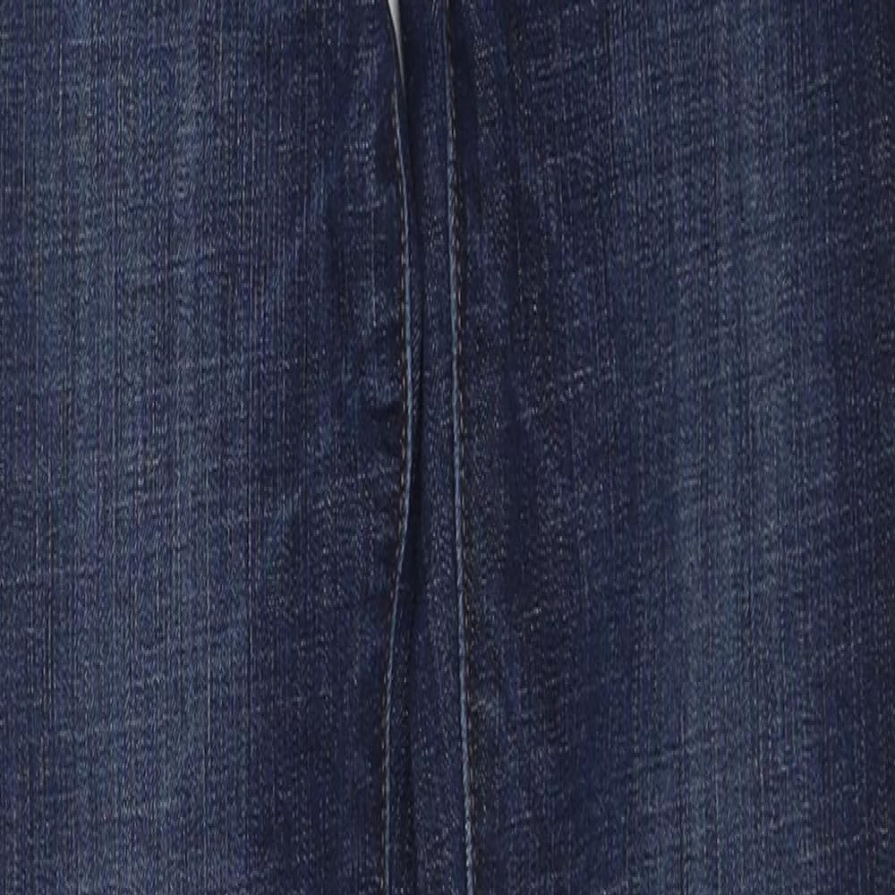 Gap Womens Blue Cotton Skinny Jeans Size 25 in Regular Zip