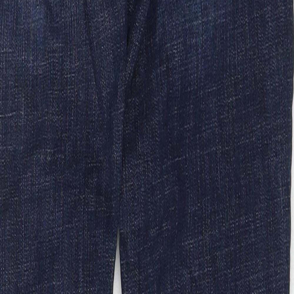 Gap Womens Blue Cotton Skinny Jeans Size 25 in Regular Zip