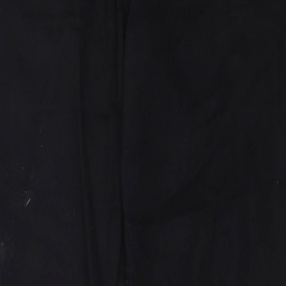 H&M Womens Black Cotton Skinny Jeans Size 29 in Regular Zip