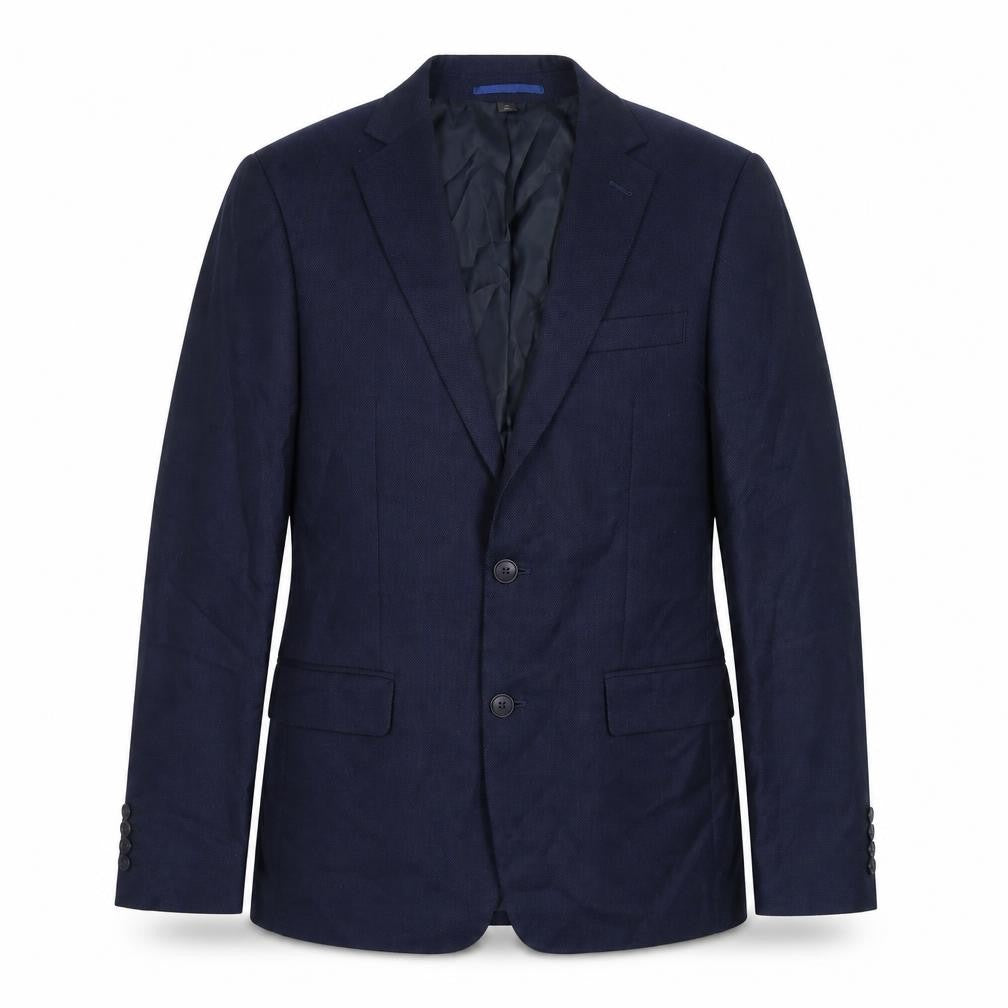 Marks and Spencer Mens Blue Polyester Jacket Suit Jacket Size 40 Regular