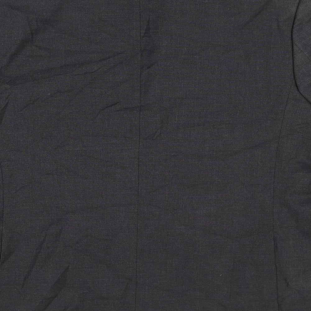 Marks and Spencer Mens Grey Polyester Jacket Suit Jacket Size 48 Regular