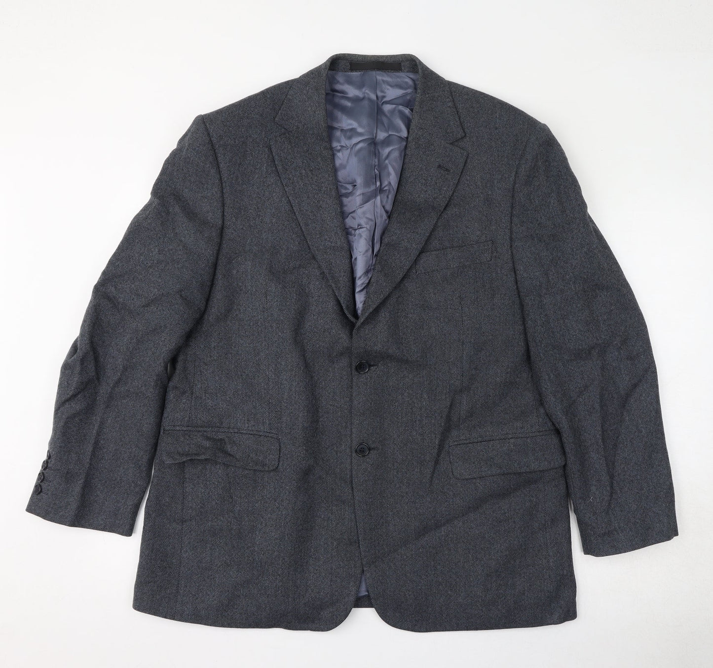 Marks and Spencer Mens Grey Wool Jacket Suit Jacket Size 44 Regular