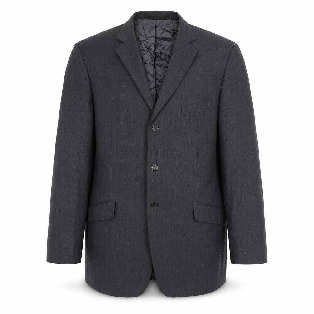 Marks and Spencer Mens Grey Polyester Jacket Suit Jacket Size 44 Regular