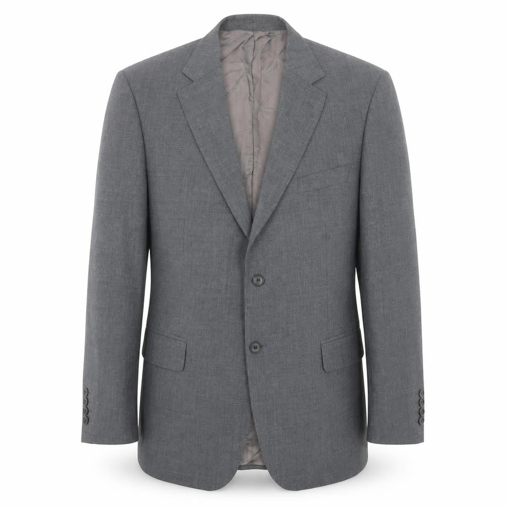 Marks and Spencer Mens Grey Polyester Jacket Suit Jacket Size 42 Regular