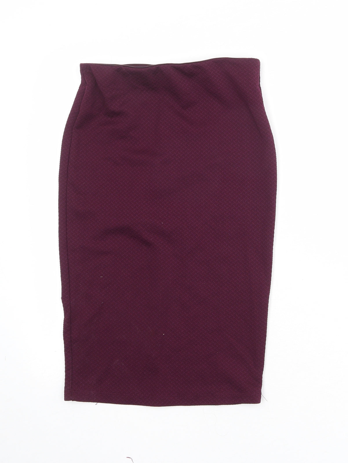 FOREVER 21 Womens Purple Polyester Bandage Skirt Size S