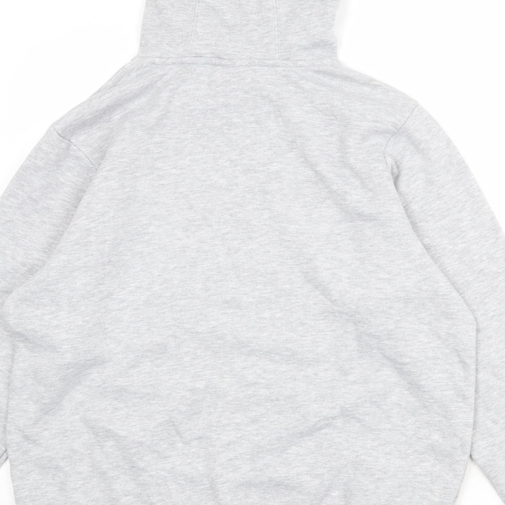 Slazenger Womens Grey Polyester Pullover Hoodie Size XS Pullover