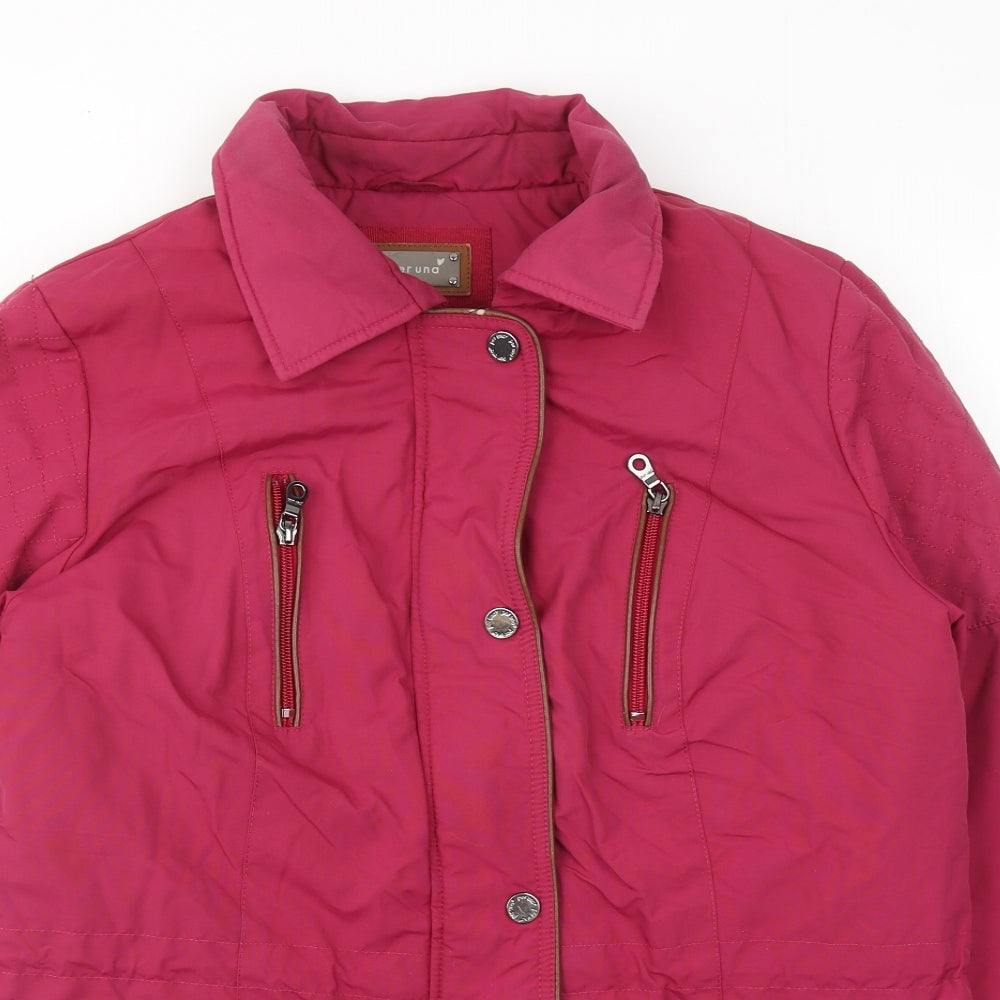 Per Una Womens Pink Jacket Size 12 Zip