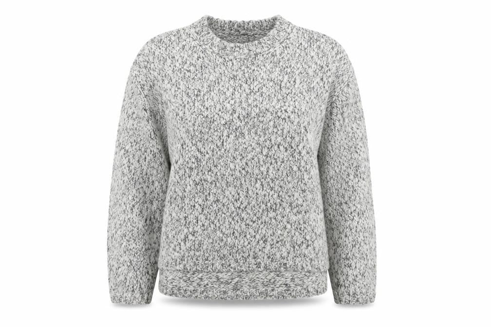 Marks and Spencer Womens Beige Round Neck Polyester Pullover Jumper Size L