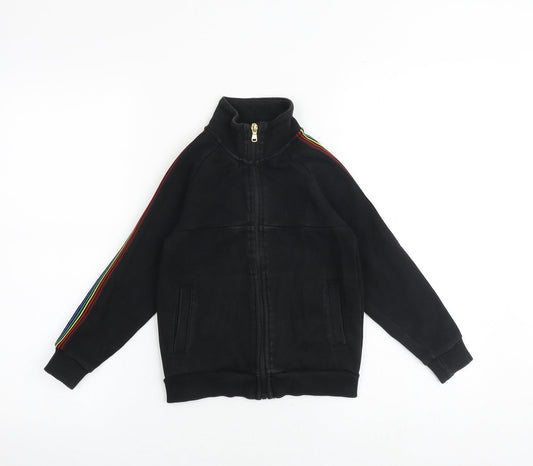 NEXT Boys Black Polyester Full Zip Sweatshirt Size 5 Years Zip