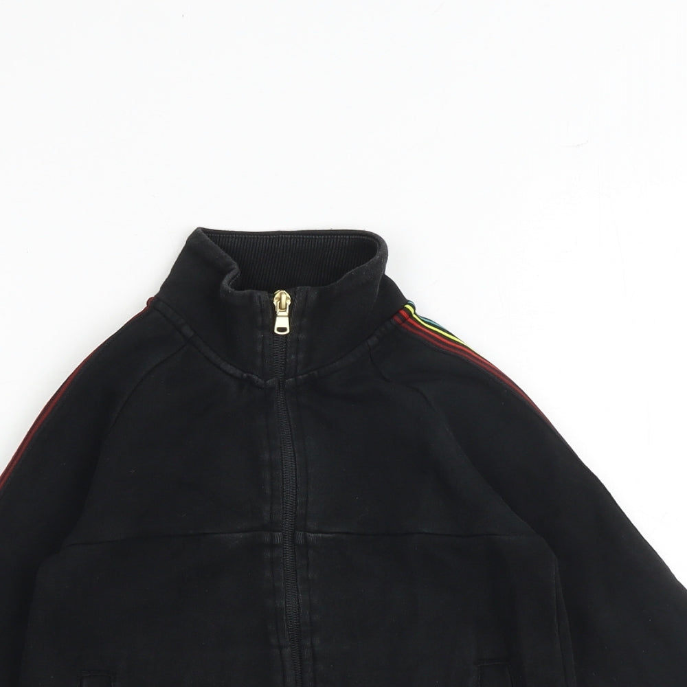 NEXT Boys Black Polyester Full Zip Sweatshirt Size 5 Years Zip
