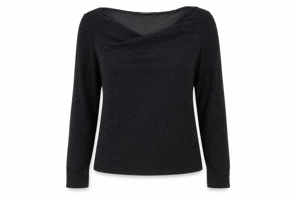 Womens UK Size 16 St Michael Black Polyamide Blouse