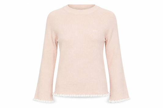 Womens UK 6 Regular Jack Wills Pink Pullover Tight-Knit