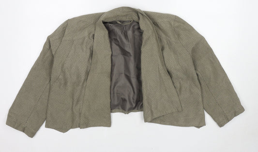 NEXT Womens Grey Jacket Size 10